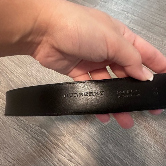 Burberry London Exploded Check Pattern Canvas Belt Size 36 - Picture 4 of 10